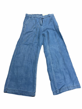 American Eagle Outfitters Wide Leg Denim Jeans - Blue NWT Size 2 Short